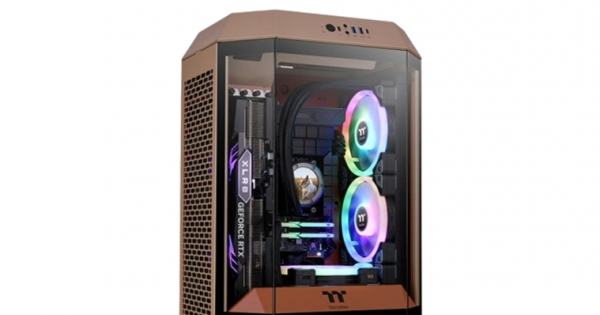 THERMALTAKE THE TOWER 300 MATX CASE WITH TG - GRAVEL STONE
